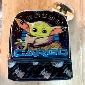 NWT Star Wars, Yoda cooler lunchbox + FREE Bracelet!